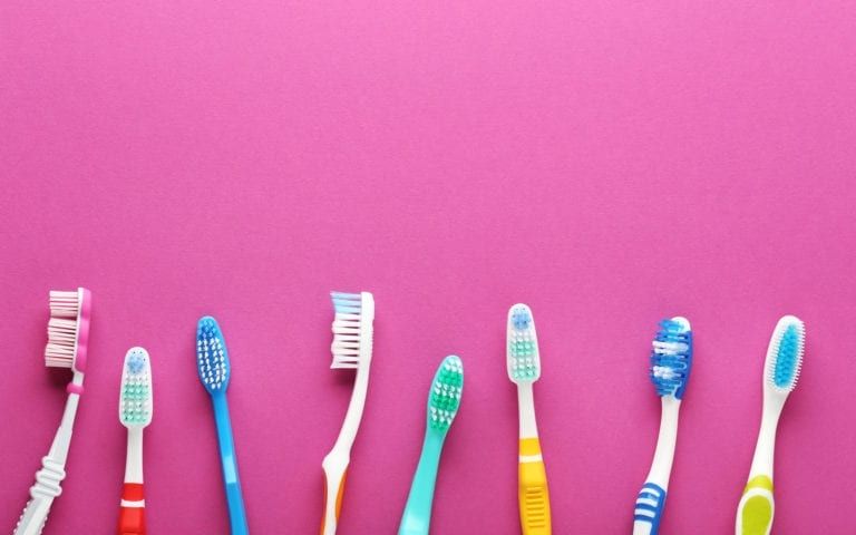Variety of Toothbrushes